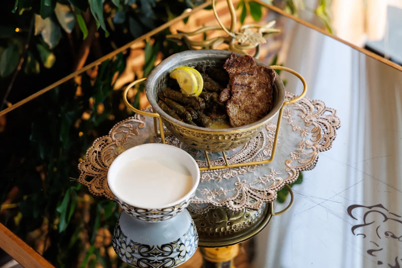 ورق عنب مع كستليتا