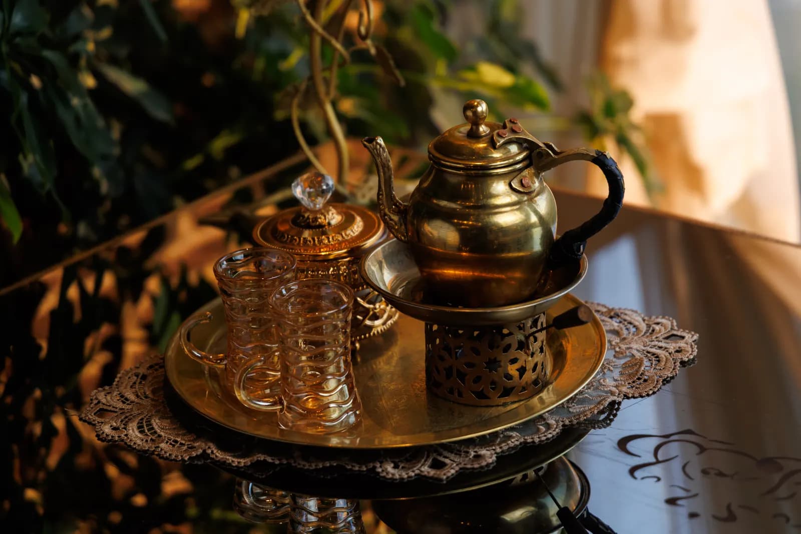 أبريق شاي عجمي صغير