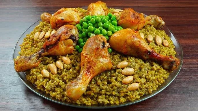 وجبة فريكة دجاج (شخصين)
