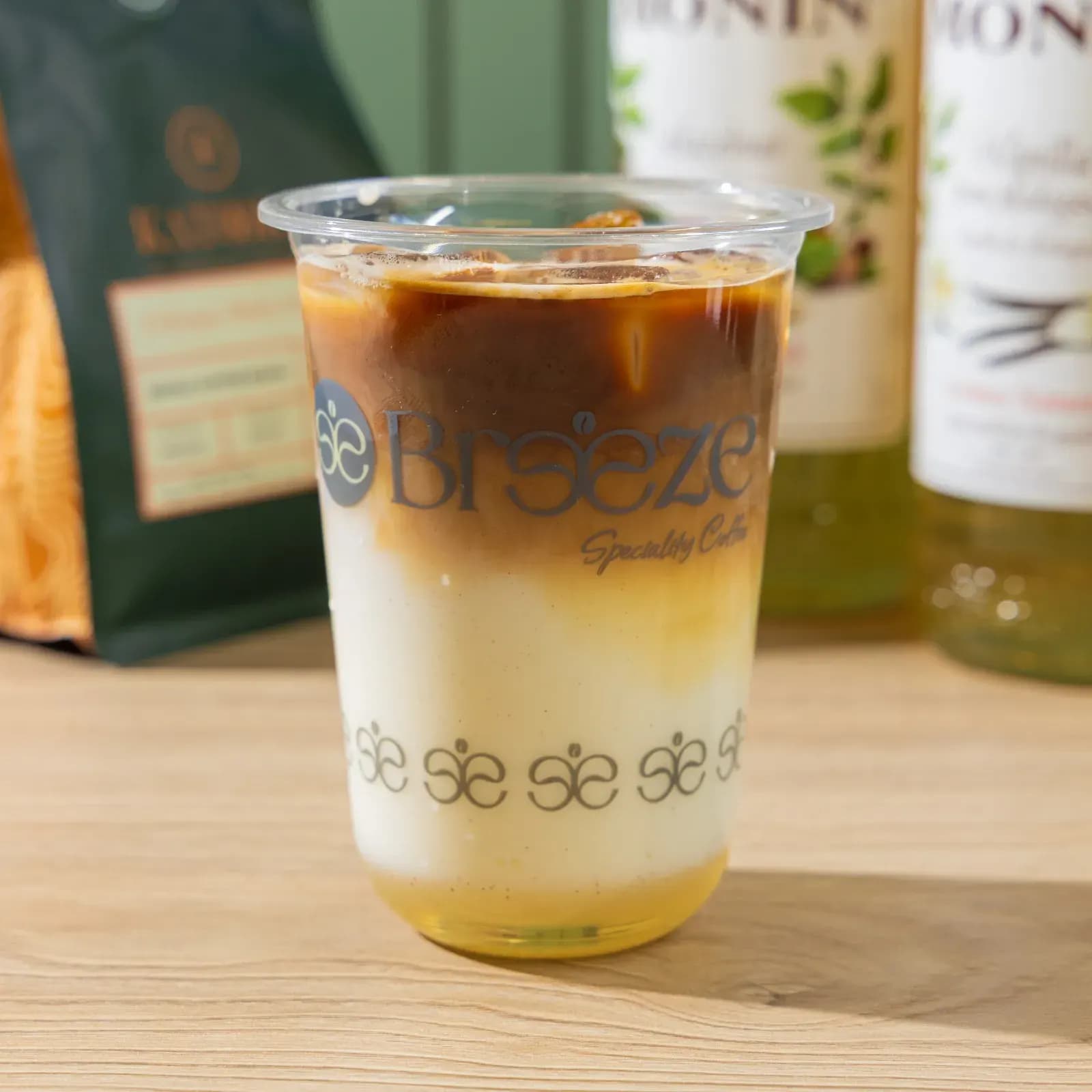 ICED HAZELNUT LATTE