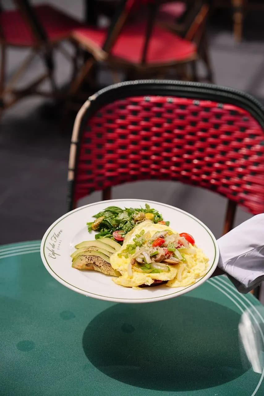Vegetable omelette