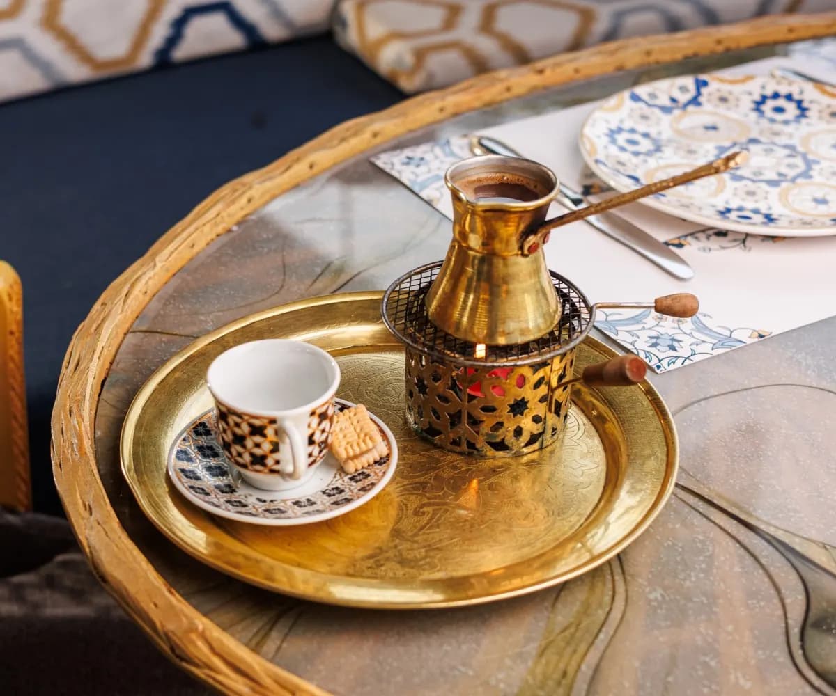 دولة قهوة صغيرة