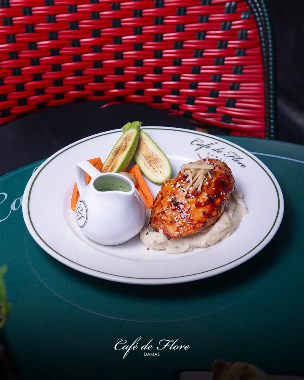 Glass Chicken Teriyaki