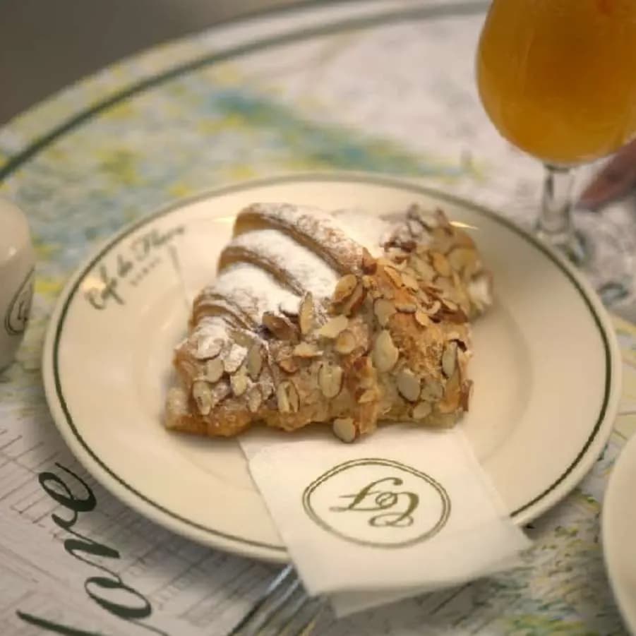Almond croissant