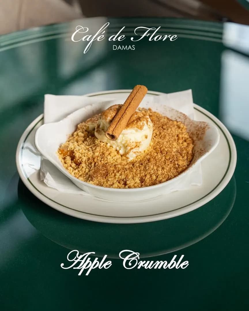 Apple crumble