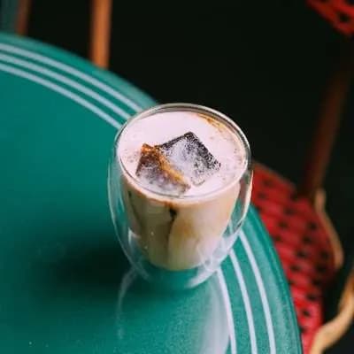 Ice coffee de fleur