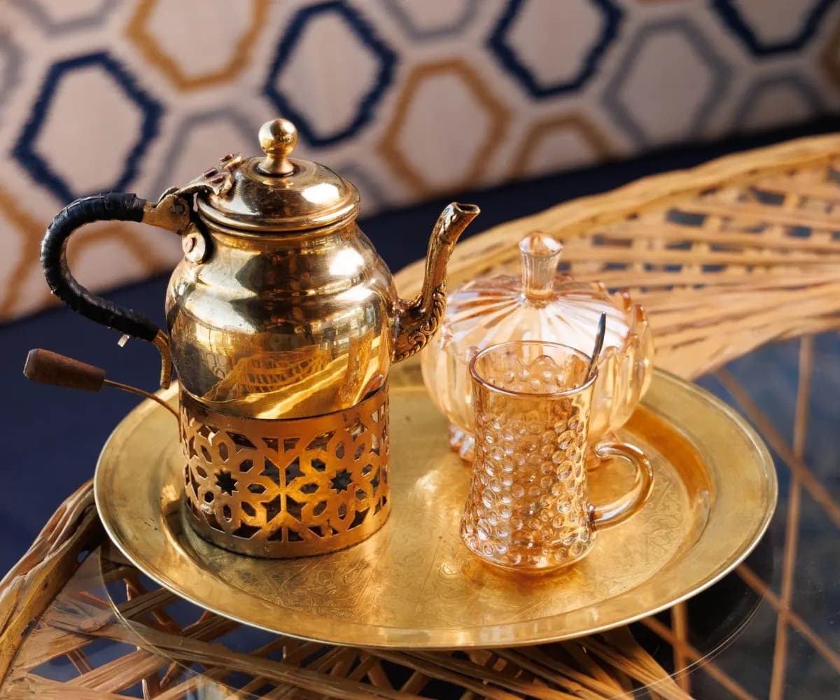 أبريق شاي خمير كبير